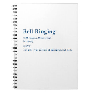 Bell Ringing Definition Notebook