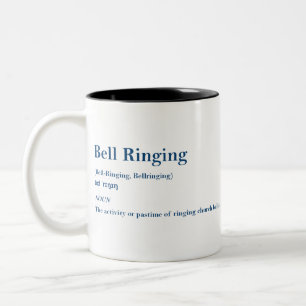 Bell Ringing Definition Two-Tone Coffee Mug