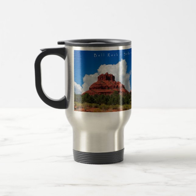 Bell Rock Cloud Sedona Travel Mug (Left)