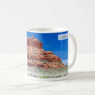 Bell Rock Psalm 18:46 KJV Coffee Mug