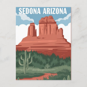 Bell Rock, Sedona, Arizona Postcard