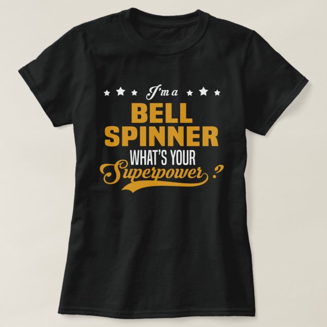 Bell Spinner T-Shirt (Design Front)