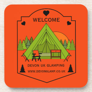Bell Tent Glamping Business Coaster