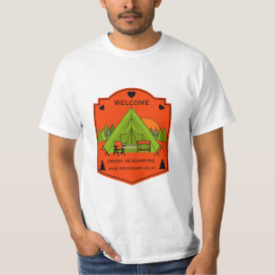 Bell Tent Glamping Business T-Shirt