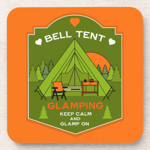 Bell Tent Glamping Coaster