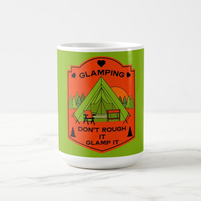 Bell Tent Glamping Coffee Mug (Center)
