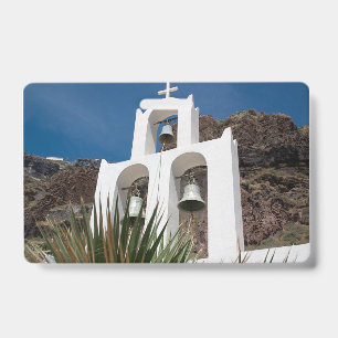 Bell tower ID badge