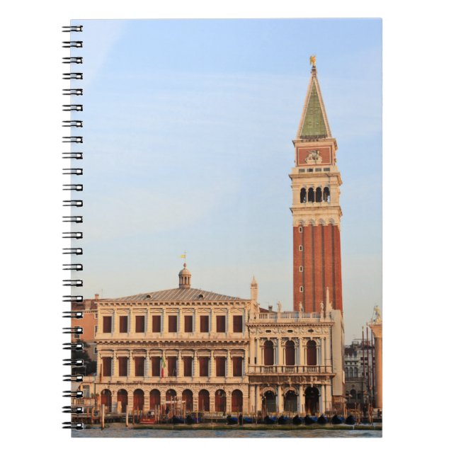 Bell Tower, Piazza San Marco, Venice Notebook (Front)