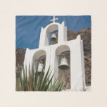 Bell tower scarf<br><div class="desc">A typical bell tower on the island of Santorini,  Greece.

Image © Angelika Stern</div>