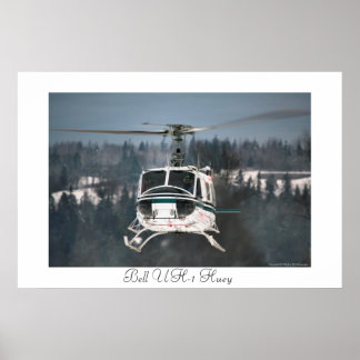 Bell UH-1 Huey Poster