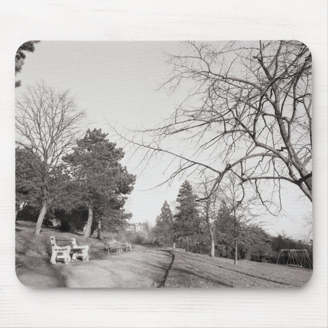 Bell Vue Park, Newport, Mon (Dec 1977) Mouse Mat (Front)