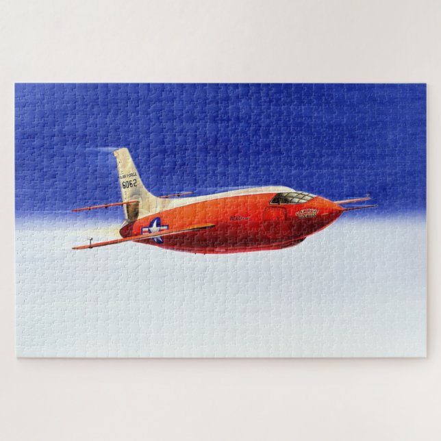 Bell X-1 ‘Glamourous Glennis’ – Supersonic Aircraf Jigsaw Puzzle (Horizontal)