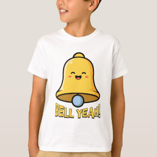 Bell Yeah! Cute Bell Pun Cartoon T-Shirt