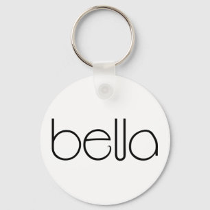 Bella black Keychain