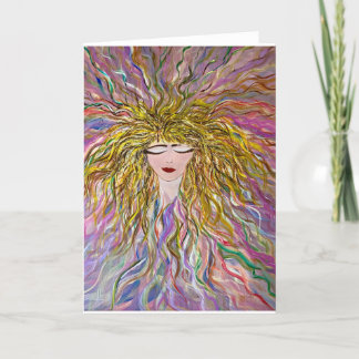 "Bella" Blank Whimsical Greeting Card