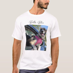 Bella Bleu or Custom Photo T-Shirt