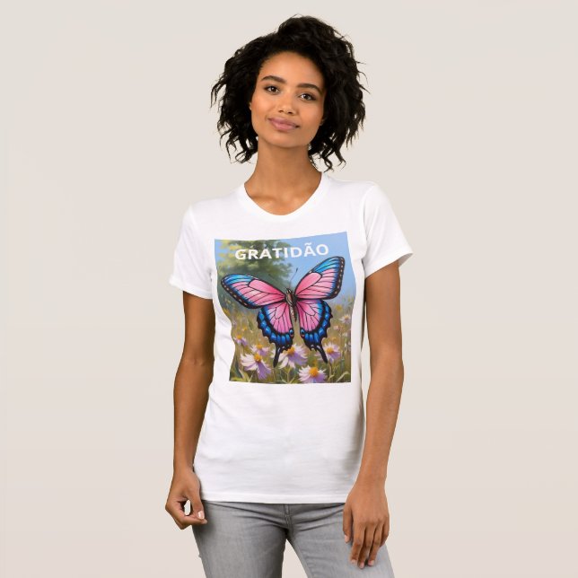 Bella+Butterfly Pens T-Shirt (Front Full)