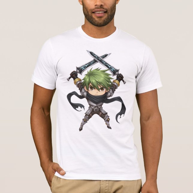 Bella+Canvas Double Blade Legend T-Shirt (Front)