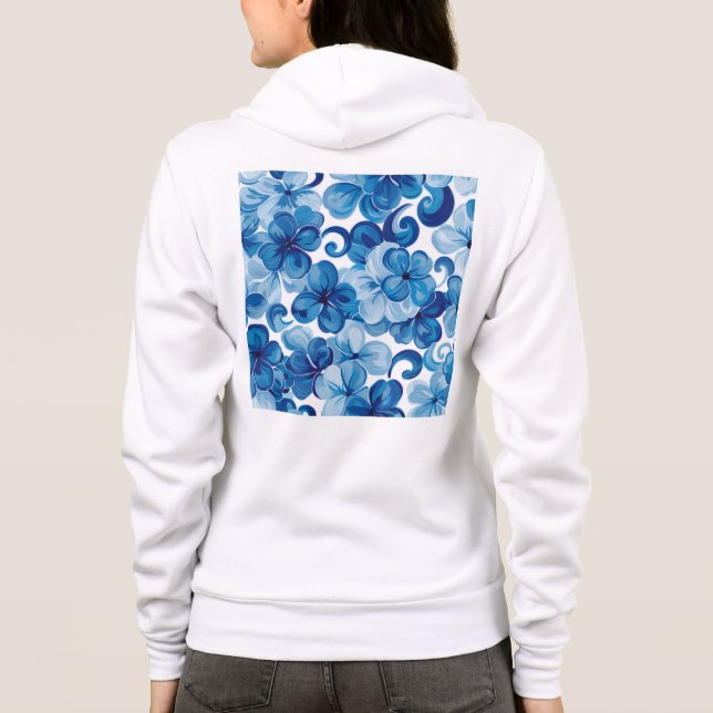  Bella+Canvas Full-Zip Hoodie (Back)