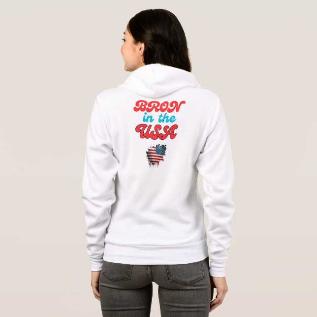 Bella+Canvas Full-Zip Hoodie (Back Full)