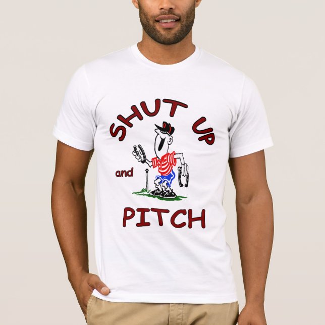 Bella Canvas Horseshoes Tee (Front)