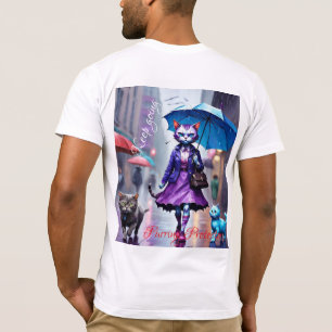 Bella Canvas Jersey Short Sleeve T-Shirt Kittens