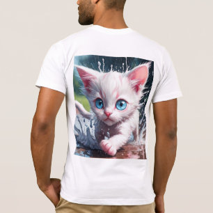 Bella Canvas Jersey Short Sleeve T-Shirt Kittens