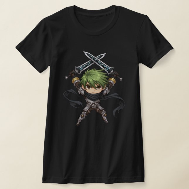 Bella+Canvas Tee The Legend of the Double Blades (Laydown)