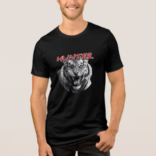 Bella+Canvas Tri-blend T-Shirt, Solid Black Trible Shirt