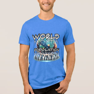Bella+Canvas Tri-blend T-Shirt, Solid Black Trible Shirt