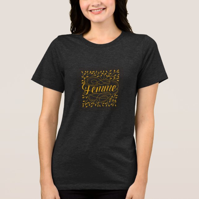 Bella+Canvas Tri-blend T-Shirt & Top (Front)