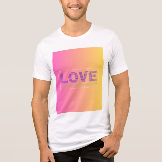 Bella+Canvas Tri-blend T-Shirt Tri-Blend Shirt (Front)