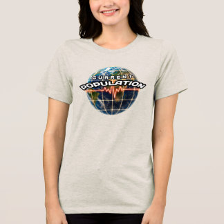 Bella+Canvas Tri-blend T-Shirt, White, Small Shirt