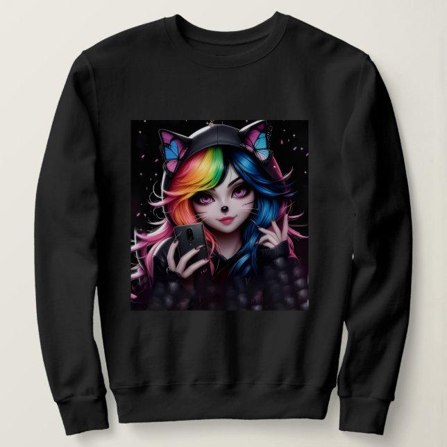  Bella+Canvas Women's  Sweatshirt (Design Front)