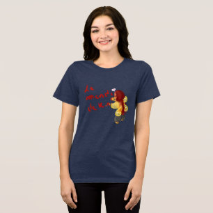 : Bella+Canvas Women's Tri-blend T-Shirt Shirt