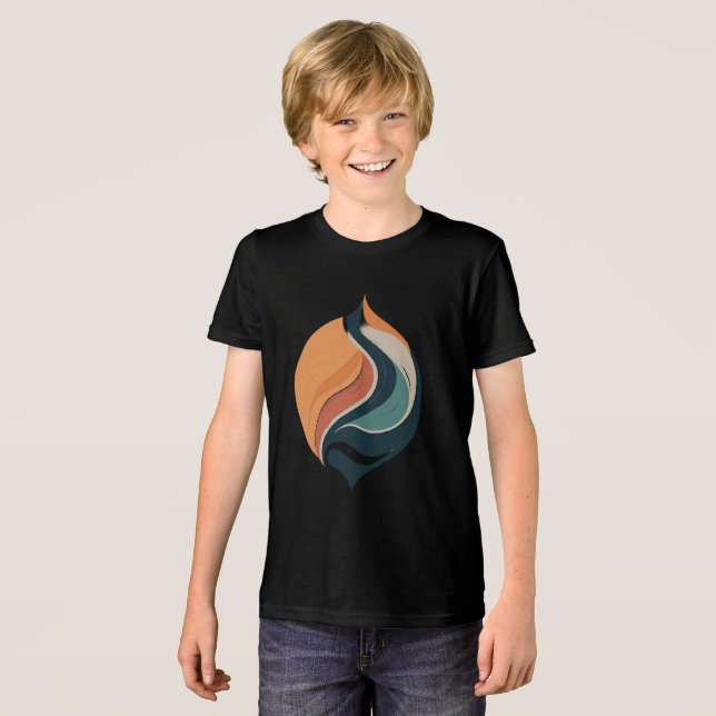 Bella+Canvas Youth Tri-blend Shirt (Front Full)