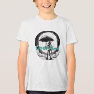 Bella+Canvas Youth Tri-blend T-Shirt, Solid Black Shirt