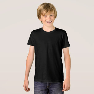 Bella+Canvas Youth Tri-blend T-Shirt, Solid Black, Shirt