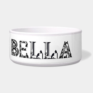 Bella Cat Name Written In Cat Font
