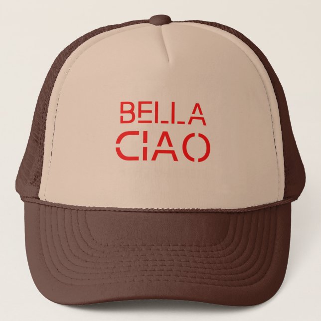 Bella Ciao hat for men and women, (Front)