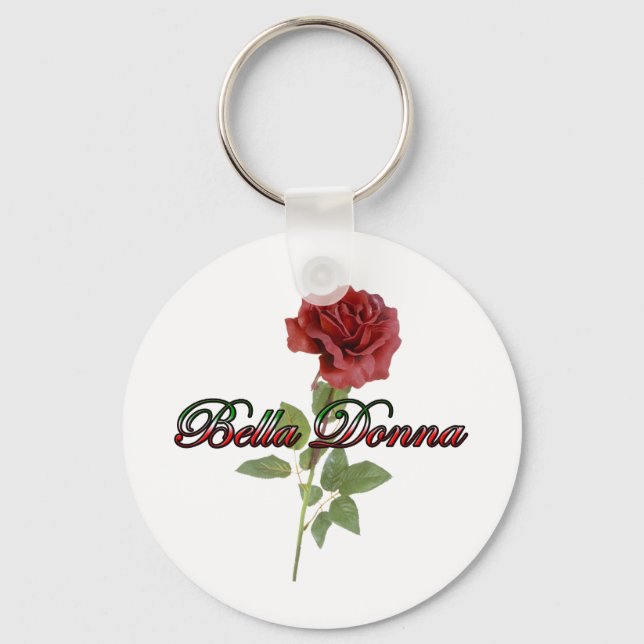 Bella Donna Key Ring (Front)