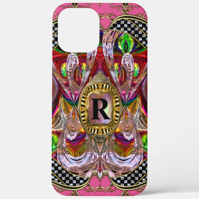 Bella FunHouse Monogram Case-Mate iPhone Case (Back)