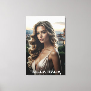 BELLA ITALIA - LOVE FROM ITALY CANVAS PRINT