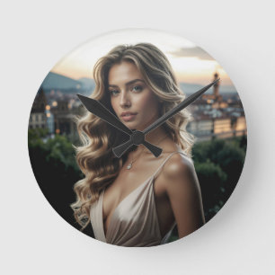 BELLA ITALIA - LOVE FROM ITALY ROUND CLOCK