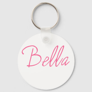 BELLA Italian for Beautiful Key Ring