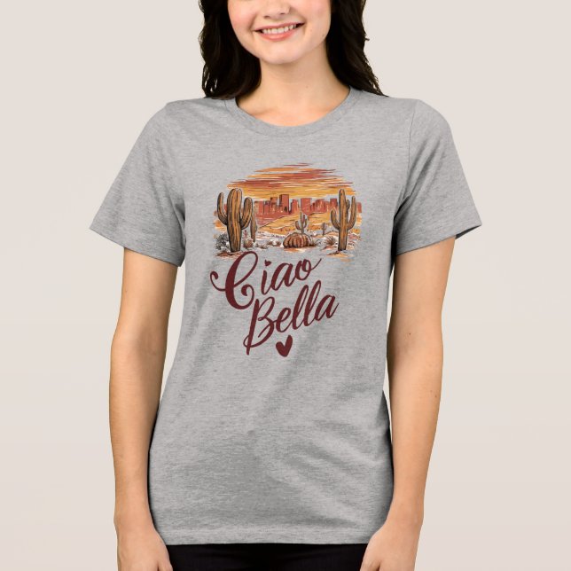 Bella Mood Tri-Blend Shirt (Front)