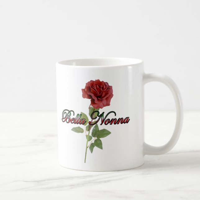 Bella Nonna (Beautiful Italian Grandmother) Coffee Mug (Right)