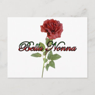 Bella Nonna (Beautiful Italian Grandmother) Postcard