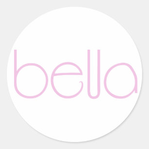 Bella pink Sticker