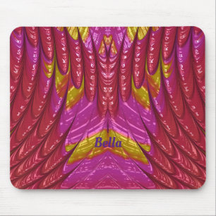 BELLA ~ Pretty 3D Pattern ~ Personalised Mouse Mat